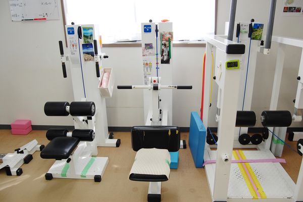るーすと市原の機能訓練室