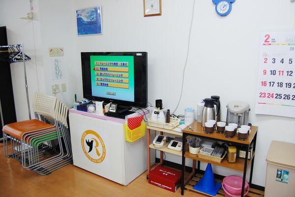 お茶の時間のコーナー